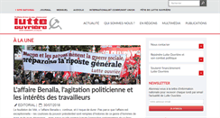 Desktop Screenshot of lutte-ouvriere.org